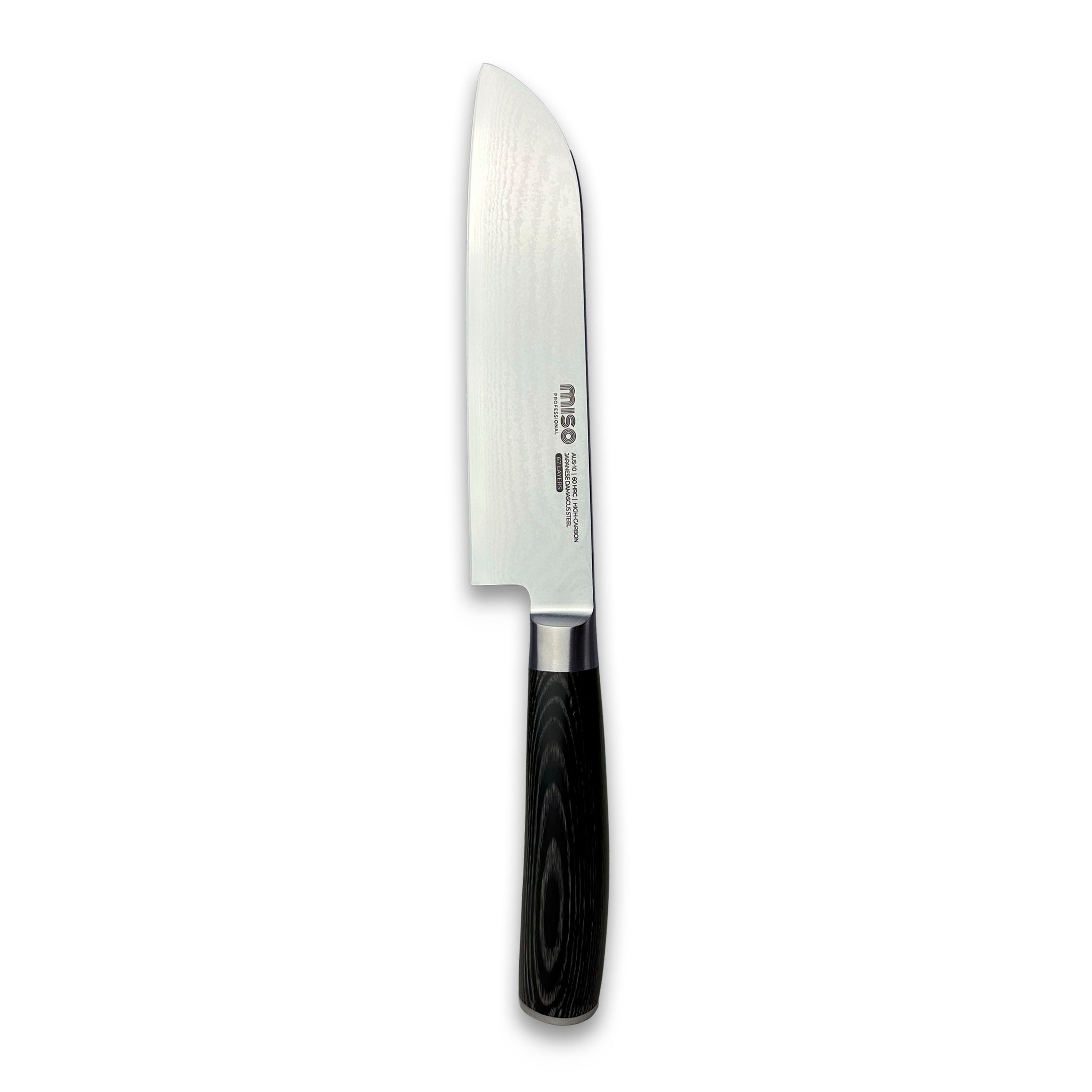 Miso Cookware - Damaskus Professional Santokukniv - 18 cm / 7"