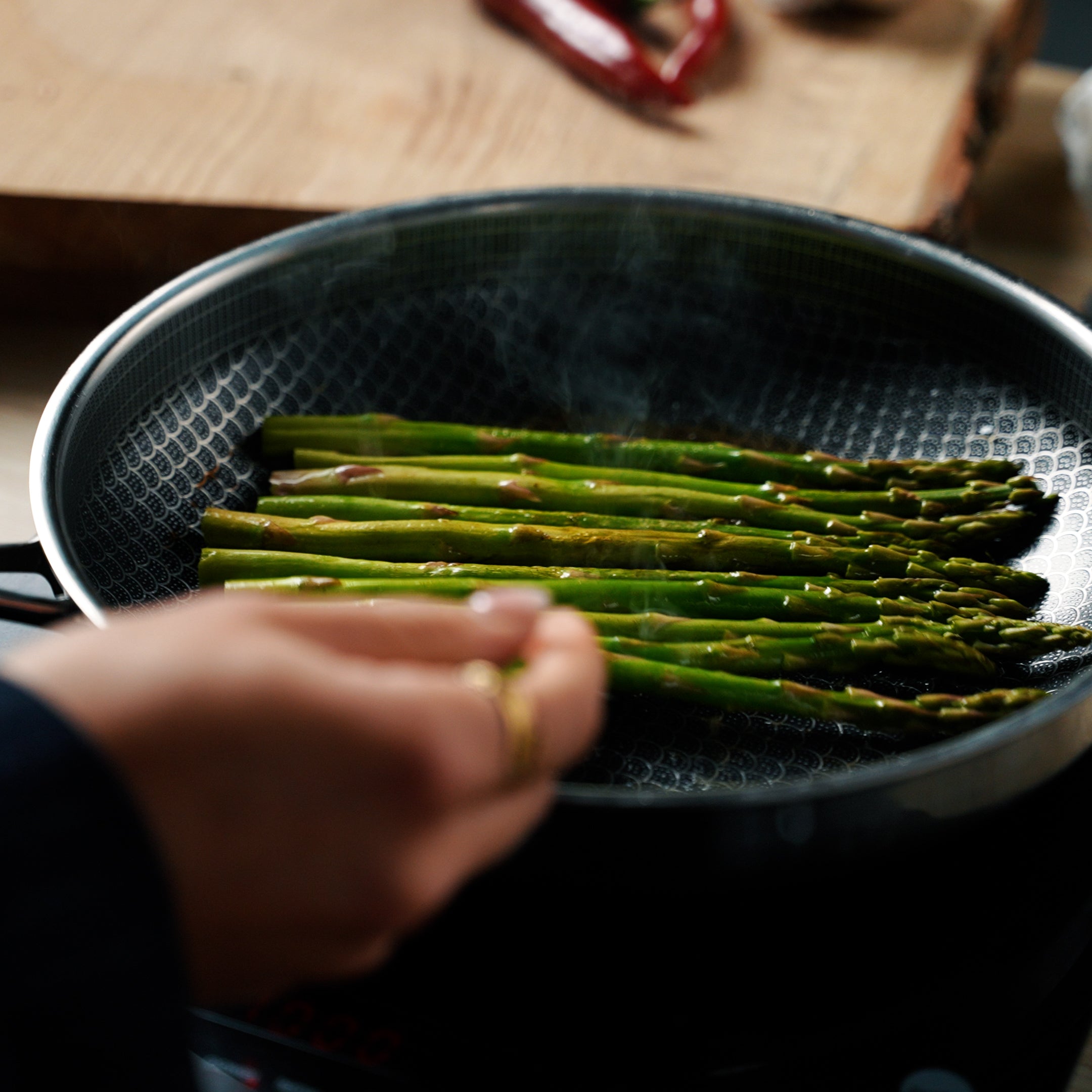 Miso - Diamond Dust keramisk Non-Stick stegepandesæt 3-dele